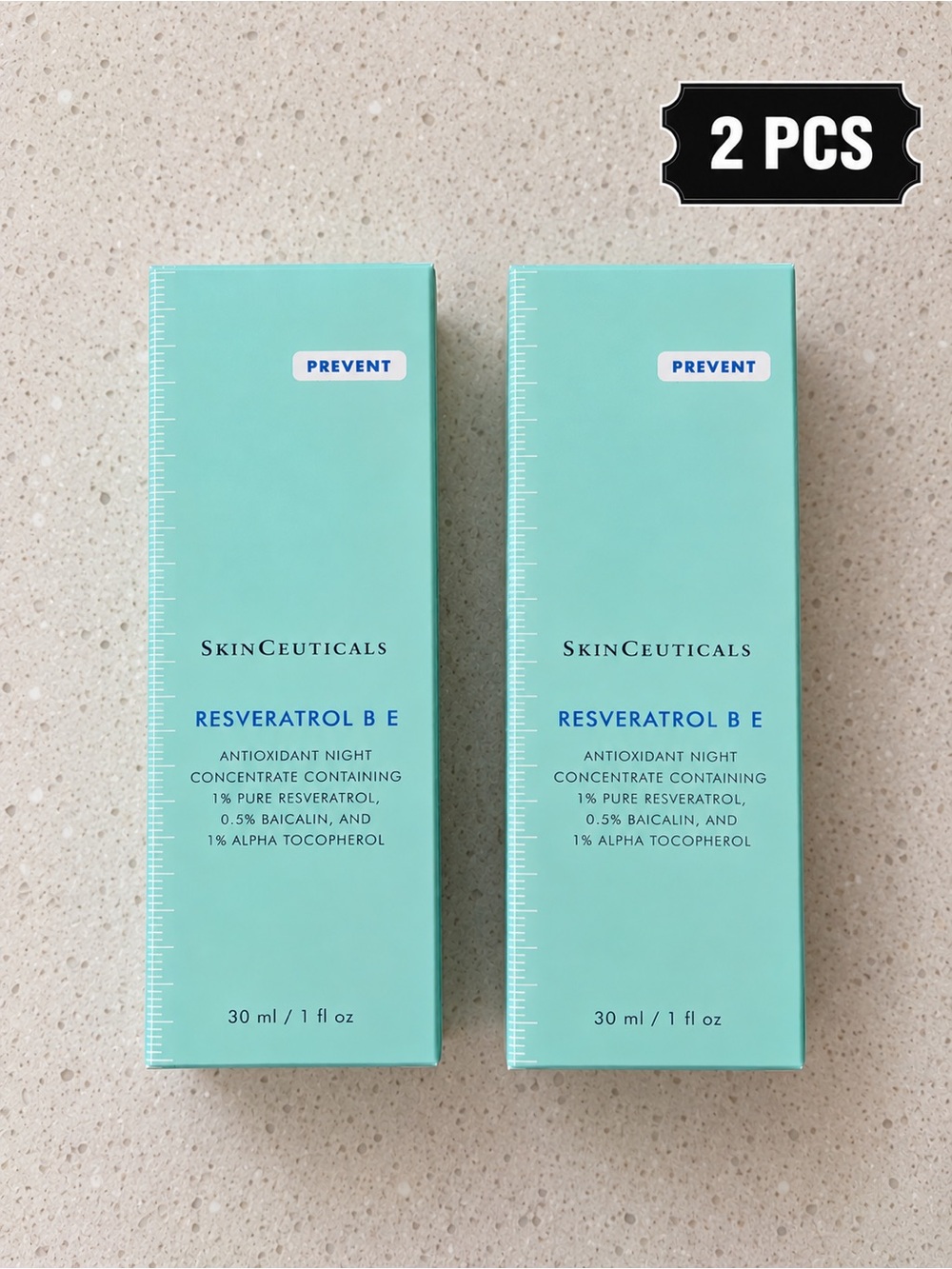 SkinCeuticals Resveratrol B E Serum - Mint Green (2 Pack)
